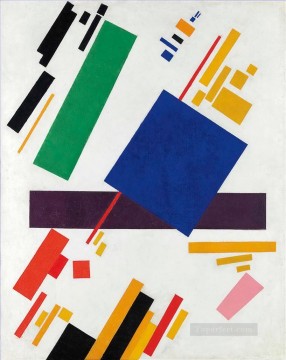 Abstracto famoso Painting - Composición suprematista Kazimir Malevich resumen